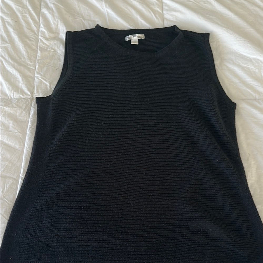 Dana Buchman Charcoal Knit Sweater